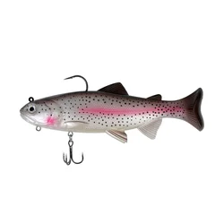 Swimbait blando 18cm 125g con cabeza de plomo y cola en T