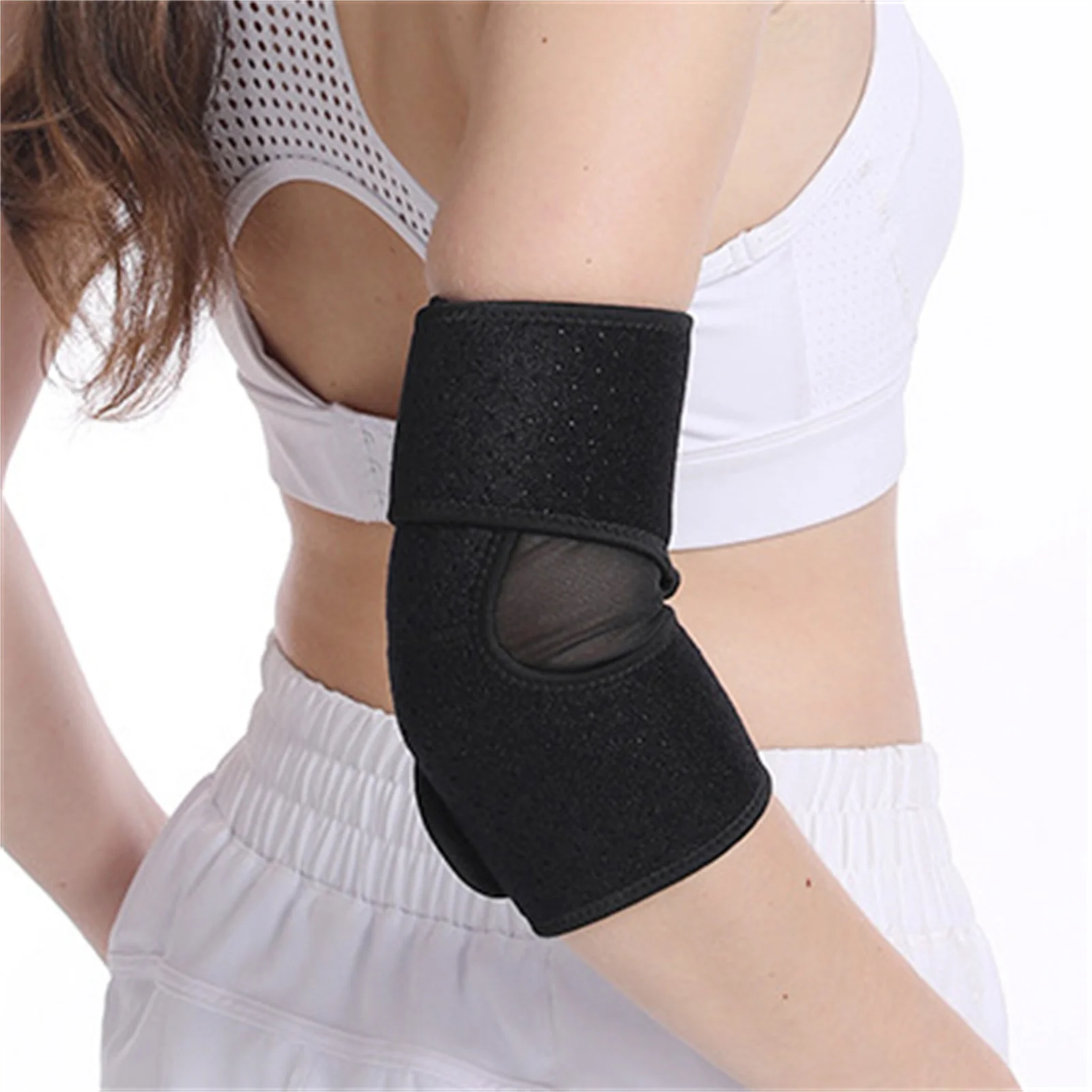 Cubierta protectora de brazo deportivo, protector de muñeca transpirable de presión ajustable para ciclismo, correr, juego de pelota, equipos de ejercicio - imagen 3