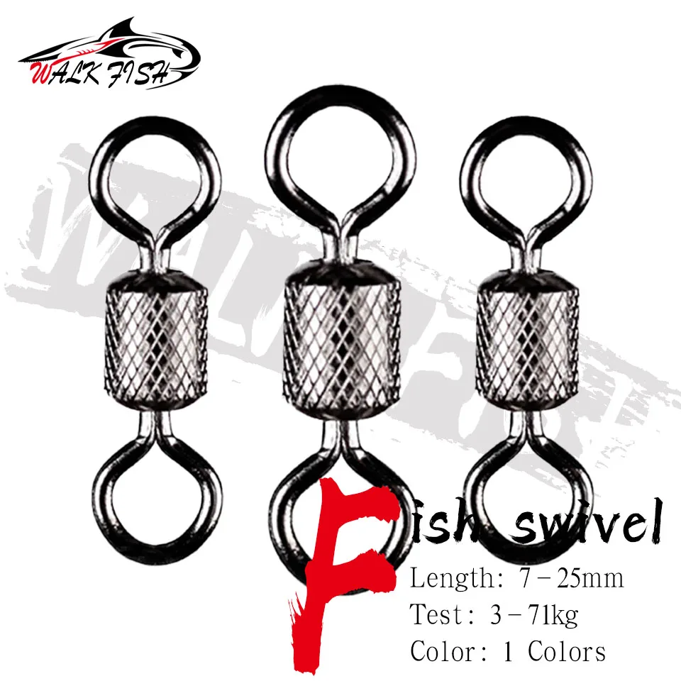 Giratorios con rodamiento de bolas Walk Fish – Snap de seguridad