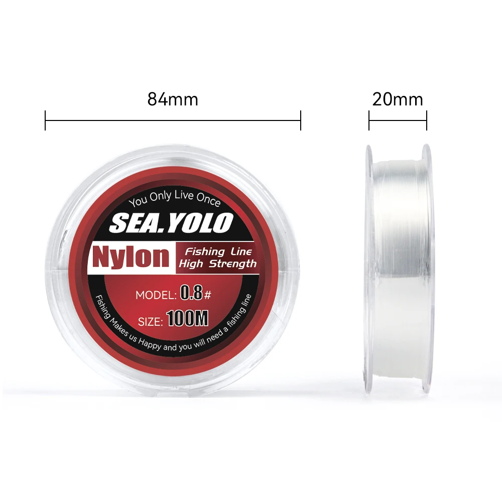Sedal nailon cristal Sea.Yolo – Transparente japonés de calidad - imagen 5