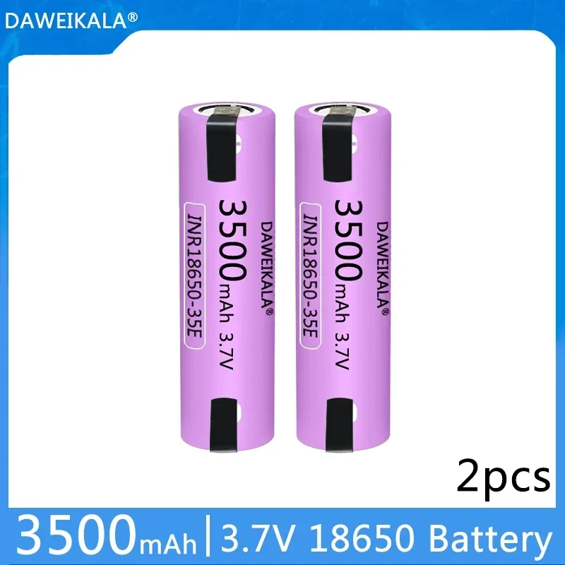 35E 18650 Batería recargable 3500 mAh alta descarga para linterna - imagen 3