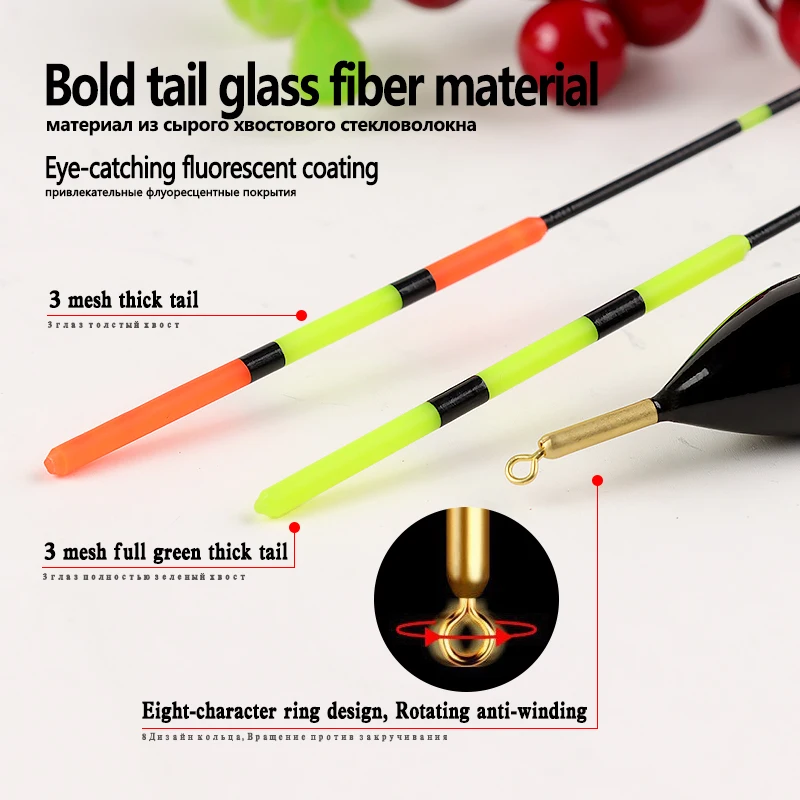 Sensor de gravedad luminoso, flotador que cambia de Color, 1 CR425, 1 tubo flotador, 1 bolsa de ganchos y 1 boya eléctrica Nano - imagen 2