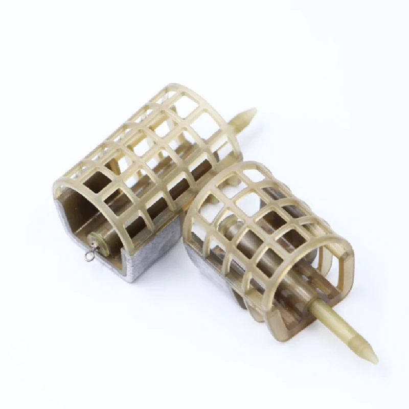 Jaula de cebo para pesca de carpa, alimentador de cebo, soporte de señuelo, trampa, cesta, 25g, 30g - imagen 4