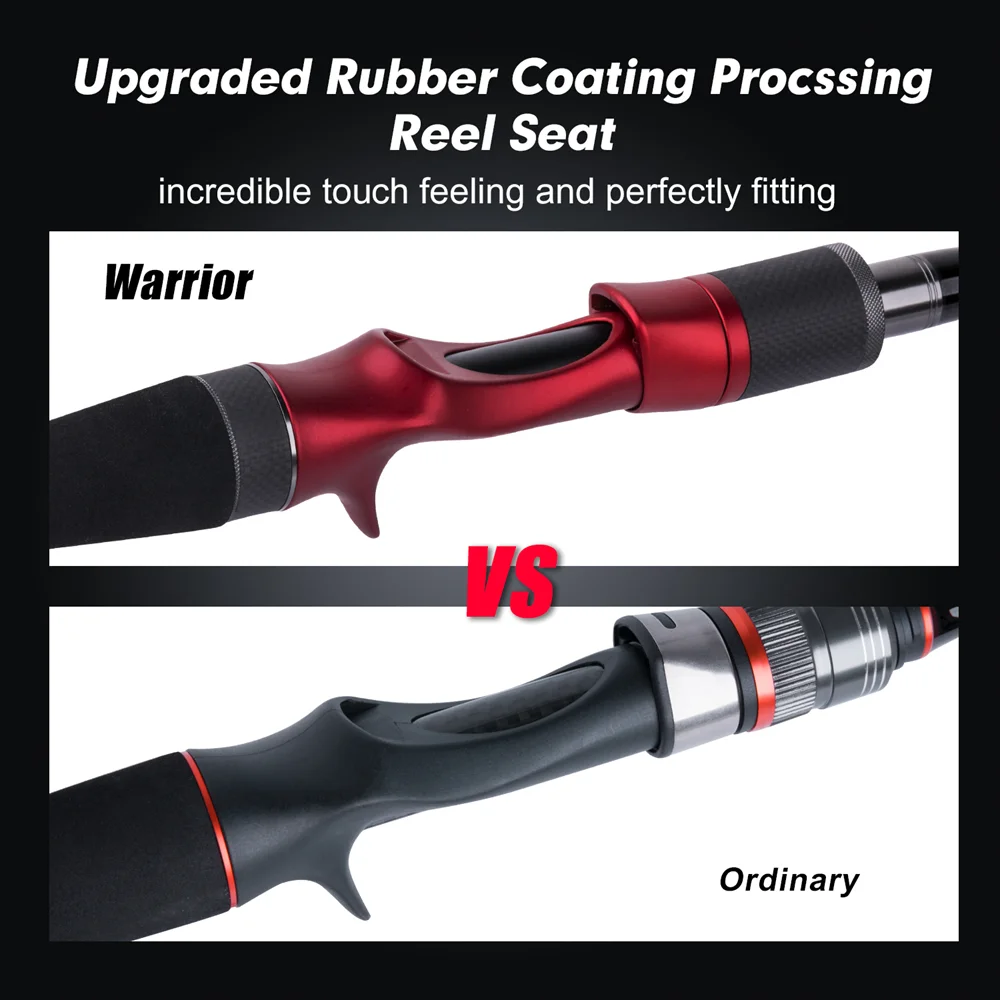 Goture-anillo guía Fuji, caña de pescar con señuelo de fundición giratoria, 2,1 m, 2,59 m, 24 + 30T, de carbono, con bolsa de tubo - imagen 4