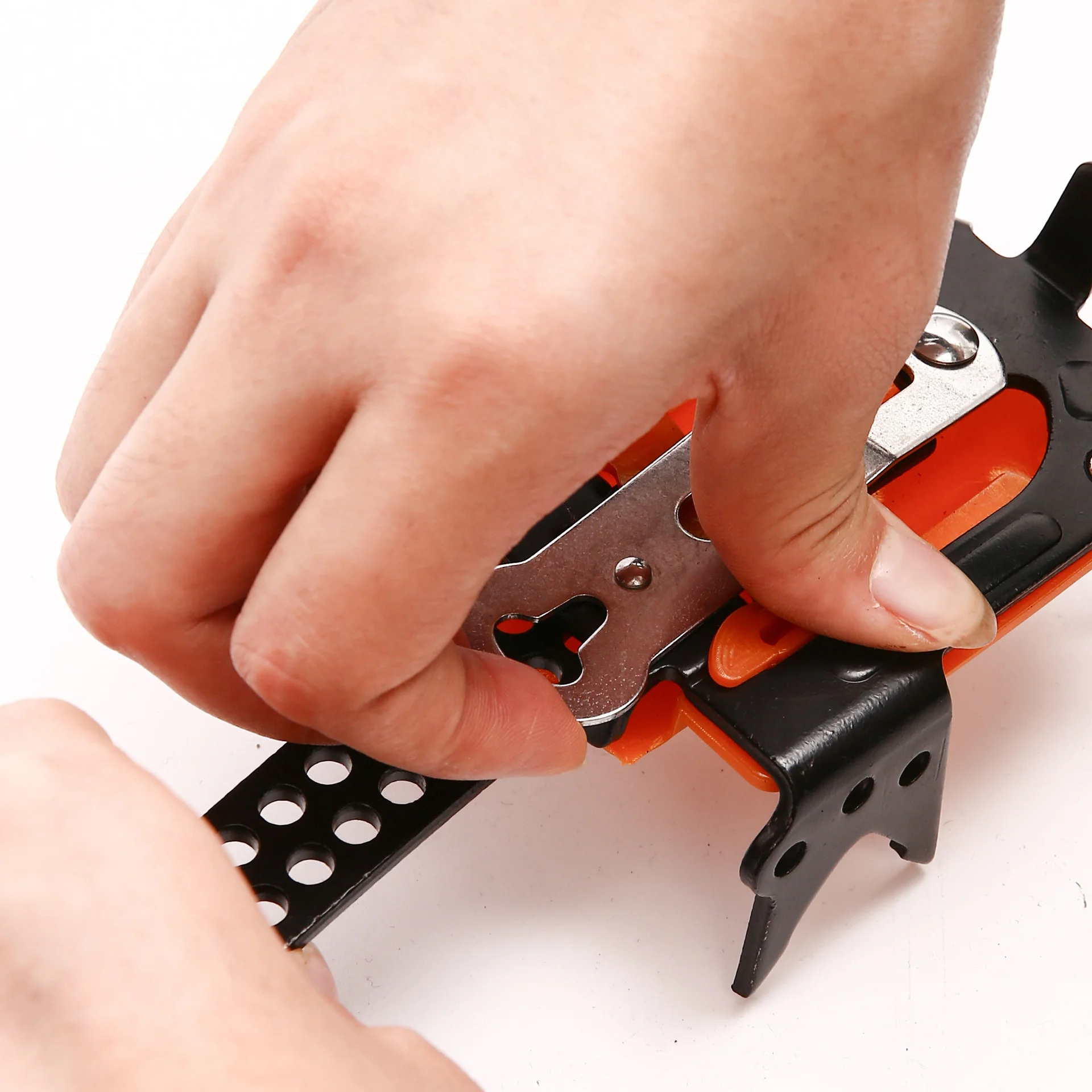 NUNATAK-crampones con garras grandes, 10/18 dientes, raquetas de nieve de acero inoxidable, Crampones antideslizantes, suela de zapato de invierno, tachuelas, zapatos de hielo antideslizantes - imagen 2