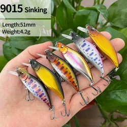 Wobbler mini pececillo hundible para trucha y lubina swimbait