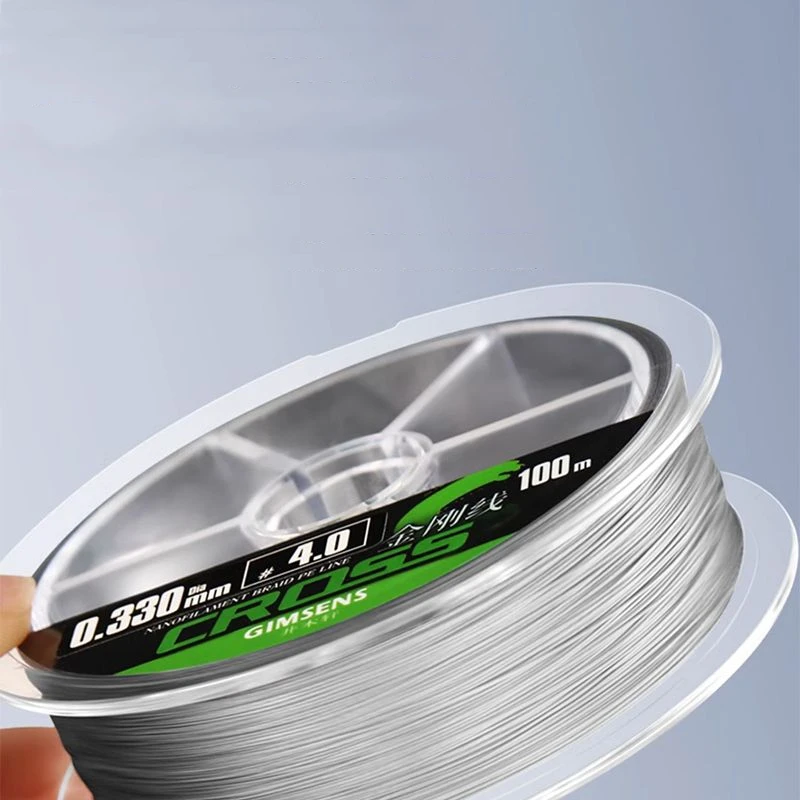 Línea de pesca de PE extremadamente fina, señuelo de línea secundaria súper suave genuino, hilo de pesca de diamante fuerte, accesorio especial - imagen 3