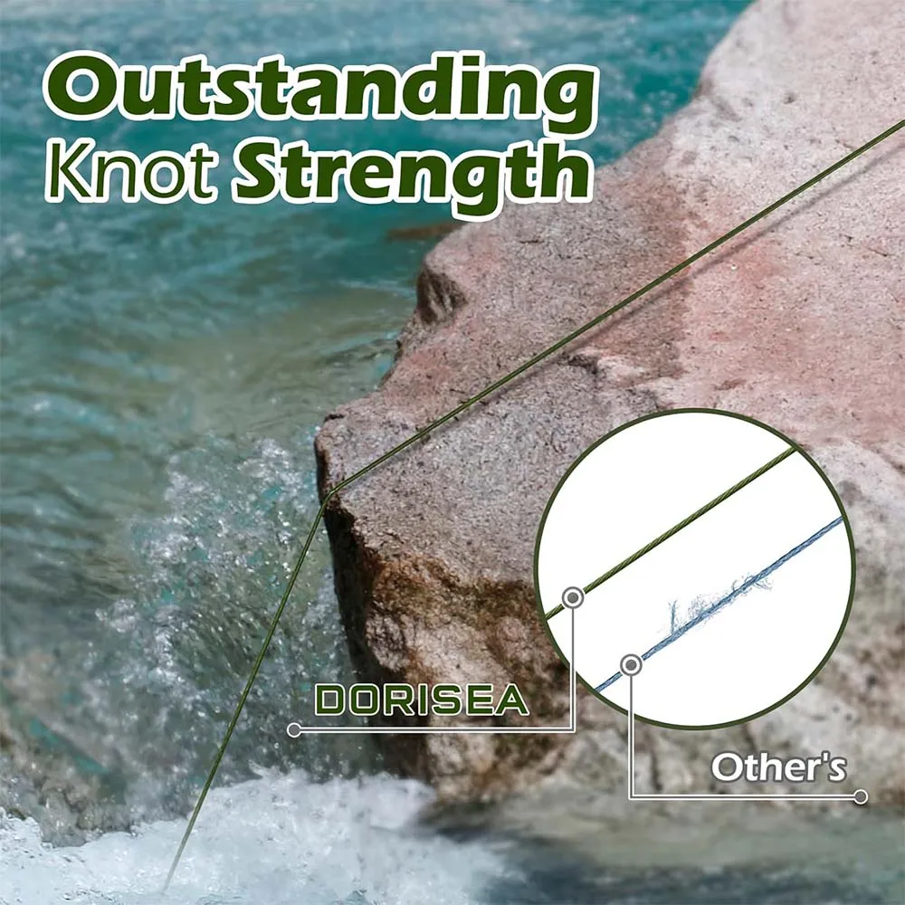 ZUKIBO Super trenza cinco colores 8 hebras línea de pesca trenzada Japón X8 PE línea duradera suave agua salada línea resistente a la abrasión - imagen 2