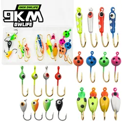 Micro Jig Head 9KM para pesca en hielo – Anzuelo de agua fría