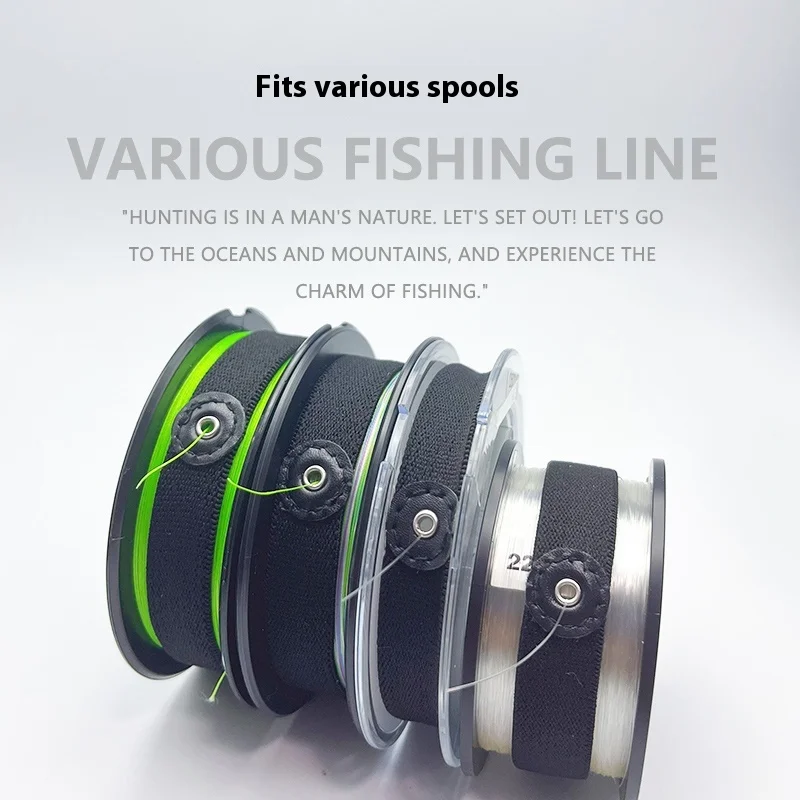 Shengshi Ji funda elástica para cables de pesca – anillo de fijación - imagen 2