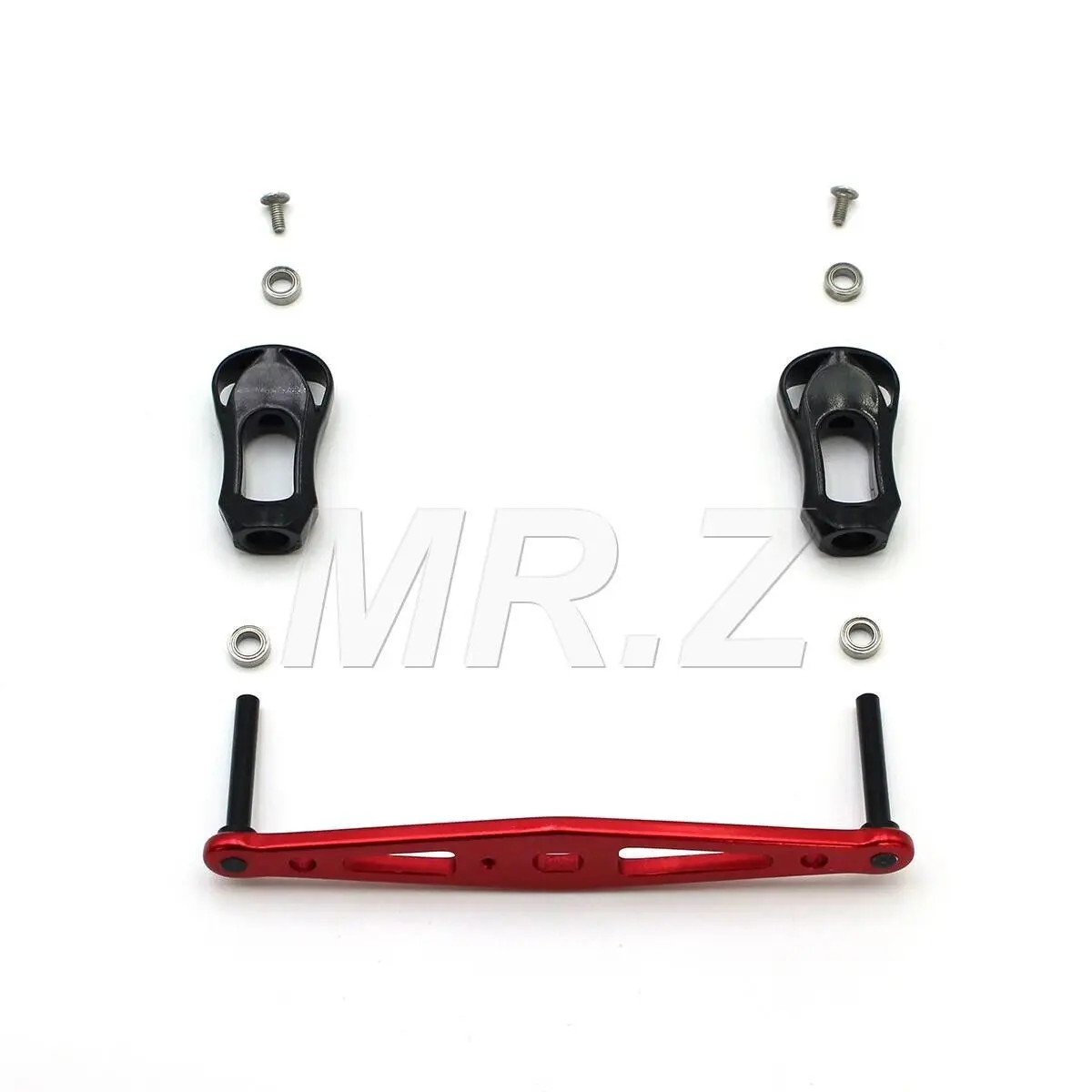 TKAHV-mango de carrete de pesca Baitcasting de perfil bajo, 4 ", para Abu Garcia Daiwa Shimano, rojo, negro, agarre de tambor recto - imagen 4