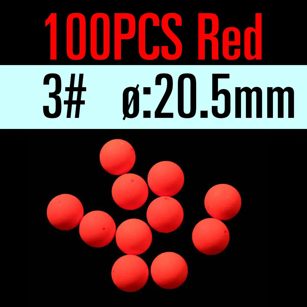 100PC Red Size3