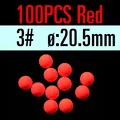 100PC Red Size3