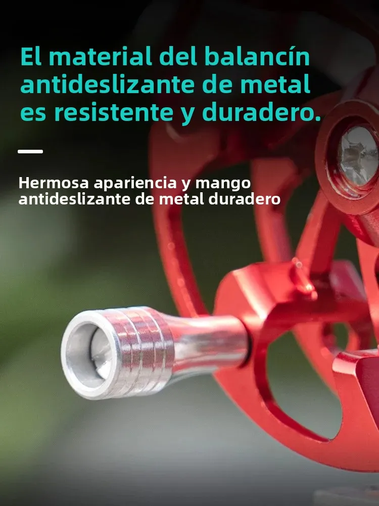 Carrete de fundición frontal totalmente metálico con Base, arrastre de 3kg, carrete de balsa de pesca ultraligero, accesorios de aparejos de pesca al aire libre para invierno - imagen 3