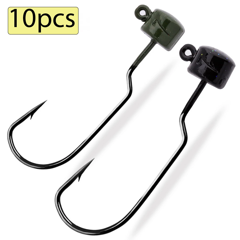 Anzuelos Jig Head con púas – Aparejo Ned para señuelos vinilo