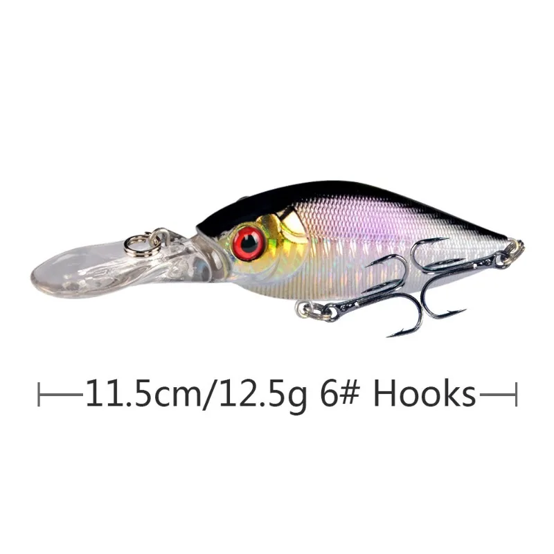 Luya cebo flotante tipo Mino de tiro largo, cebo que brilla en la oscuridad, pico de urdimbre de agua dulce, Lucio, pez negro, pizarra, lubina de mar - imagen 3