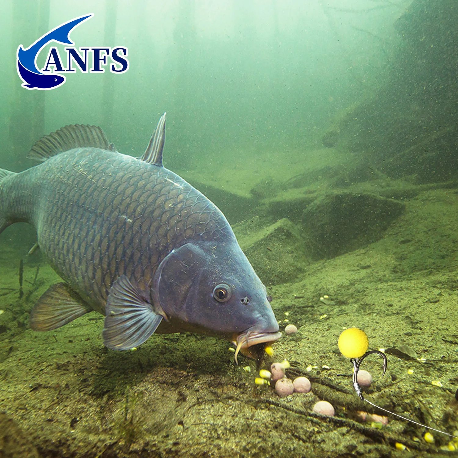 Juego de aparejos de carpa con alimentador de método de 8 piezas, equipo y equipo de pesca hechos a mano, angelzubehör, karpfenangeln - imagen 4