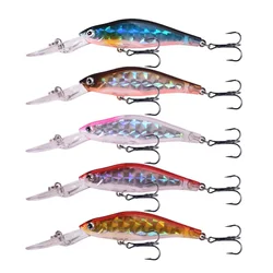 Crankbait Minnow láser labio largo para lucio – Colores mixtos