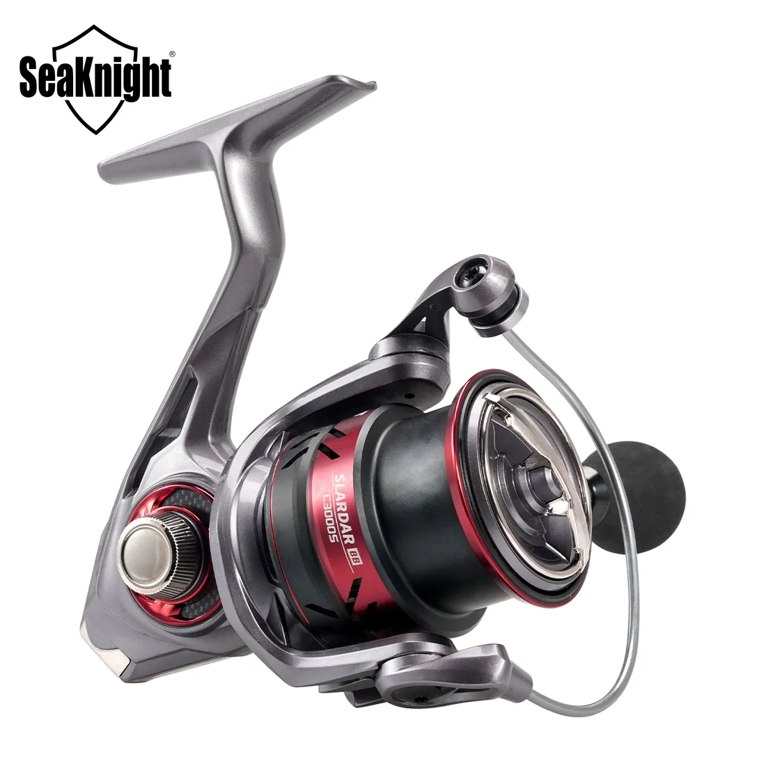 Nuevo carrete giratorio SEAKNIGHT SLARDAR C3000S 5,2: 1 228g 8kg carrete de contrabajo mango carrete de lanzamiento de larga distancia carrete poco profundo - imagen 4