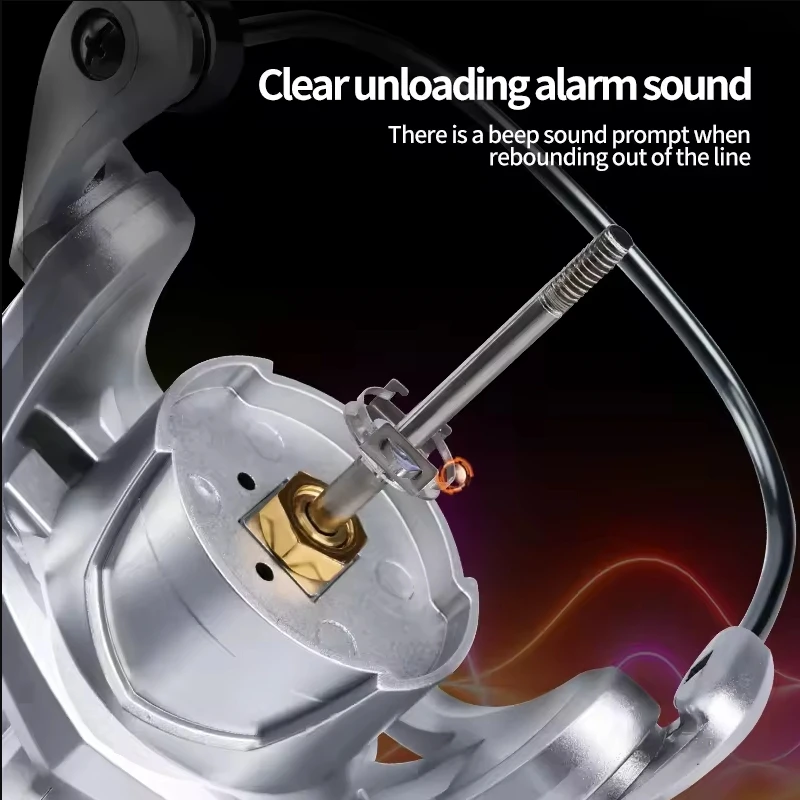 DEUKIO nuevo 5,2: 1 relación de engranaje 8kg arrastre máximo sin huecos carrete de Metal carrete de pesca giratorio para agua dulce y salada - imagen 4