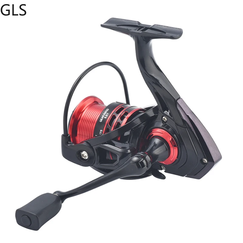 GLS-carrete de pesca para trucha, accesorio ligero y cómodo con agarre giratorio, relación de transmisión 2000: 1, serie 4000-5,2 - imagen 5