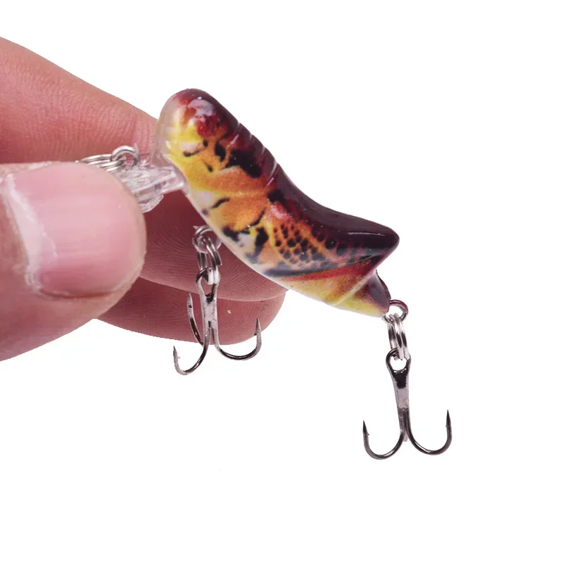 Crankbaits hundidores imitación pez multicolor - imagen 4