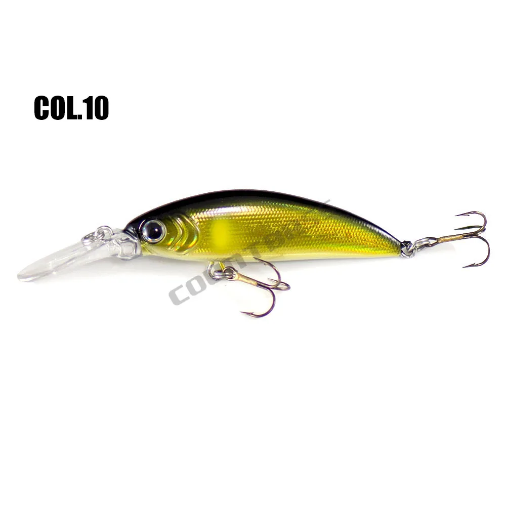 Countbass Afundando Minnow 50 mm 2" 5,4 g 3/16 oz. Con anzuelos VMC, buceo 1m-1,5m 3'-5', señuelo de pesca para pescador, cebos duros Wobblers - imagen 4