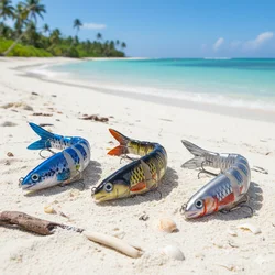 Señuelos de pesca Wobblers que se hunden, cebo duro multiarticulado, aparejos de pesca para lubina, Isca, Crankbait, 13,4 cm, 18,6g, 1 ud.