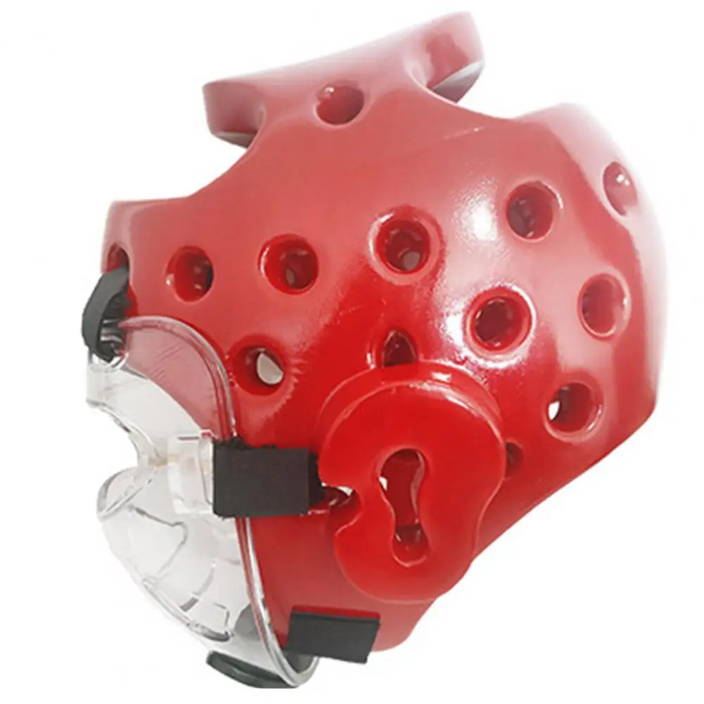Máscara de Taekwondo, casco Protector para adultos y niños, casco rápido Airsoft, cubierta para la cabeza, protector facial para patinar, esquís, artes marciales, protector facial de Karate - imagen 4