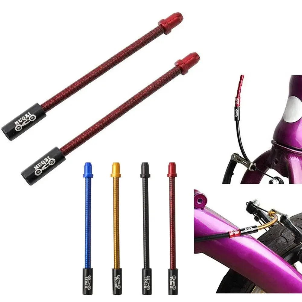 Tubo doblado de freno flexible, guía de Cable de fideos, codo de freno en V, accesorios para bicicleta de montaña - imagen 3