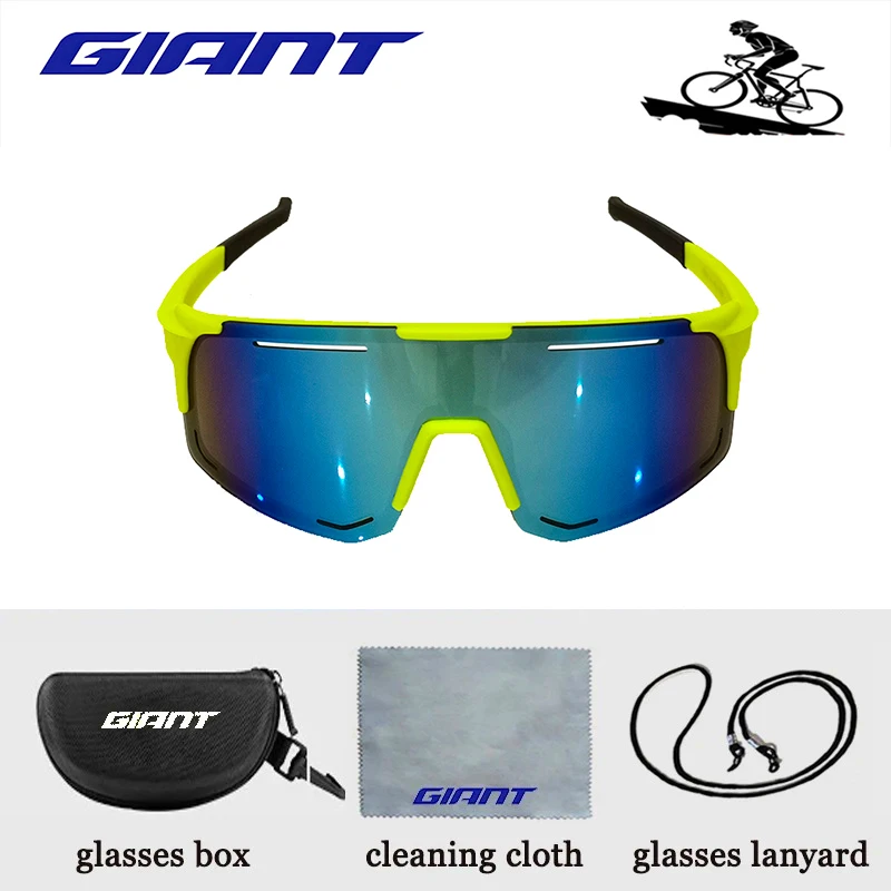 Gafas de sol gigantes de ciclismo de grado profesional: protección UV, antideslumbrantes, resistentes a impactos, deportes al aire libre con estuche - imagen 5