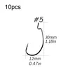 10pcs size 5