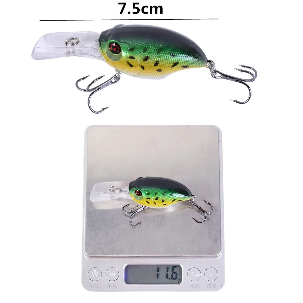 Little Fat Mino Crankbait 11g – Wobbler Flotante Japonés Ruidoso - imagen 4