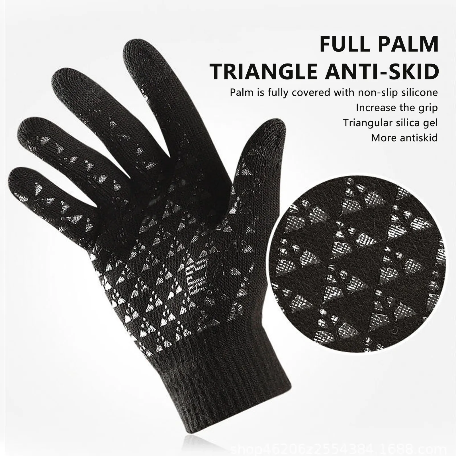 Guantes calefactores de invierno para hombres y mujeres, guantes deportivos portátiles con carga USB, ciclismo, Camping, esquí, manoplas cálidas a prueba de viento - imagen 5