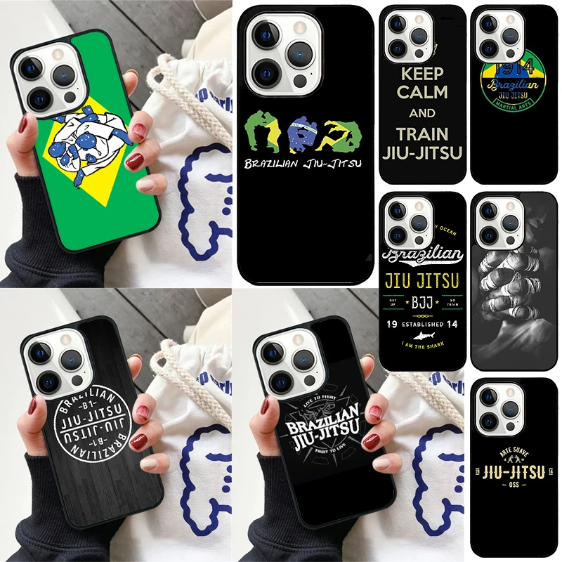 Funda iPhone Art Jiu Jitsu – Carcasa Shell resistente