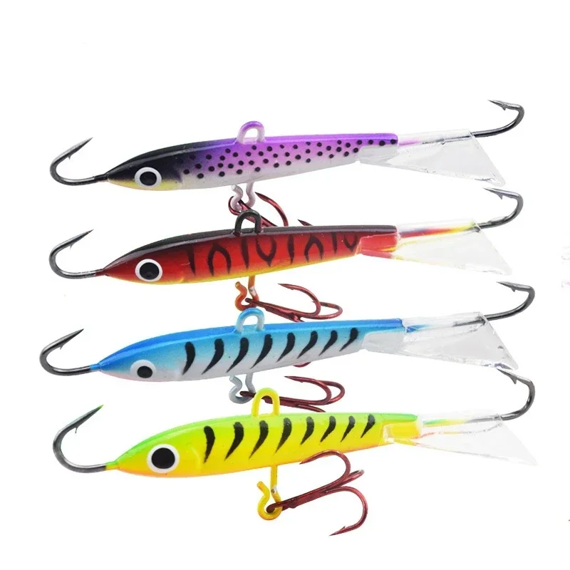 ALASICKA 8,3 cm 18g equilibradores coloridos para Señuelos de Pesca de invierno aparejos Jigging Rap con un perfil de pececillo cebo duro aparejos de Pesca - imagen 2