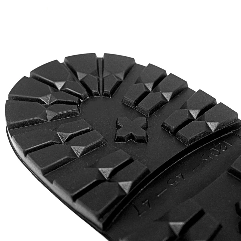 Suelas de zapatos de goma gruesas para hombres, zapatos de negocios de cuero, antideslizantes, resistentes al desgaste, reparación de suela de repuesto DIY, almohadilla de alfombrilla - imagen 5