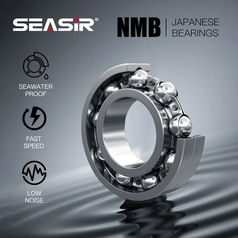 Seasir Mansory Pro 131G – Carrete baitcasting fibra carbono 7+1BB 5kg - imagen 3