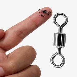Giratorios de pesca acero inoxidable – Conectores con rodamiento