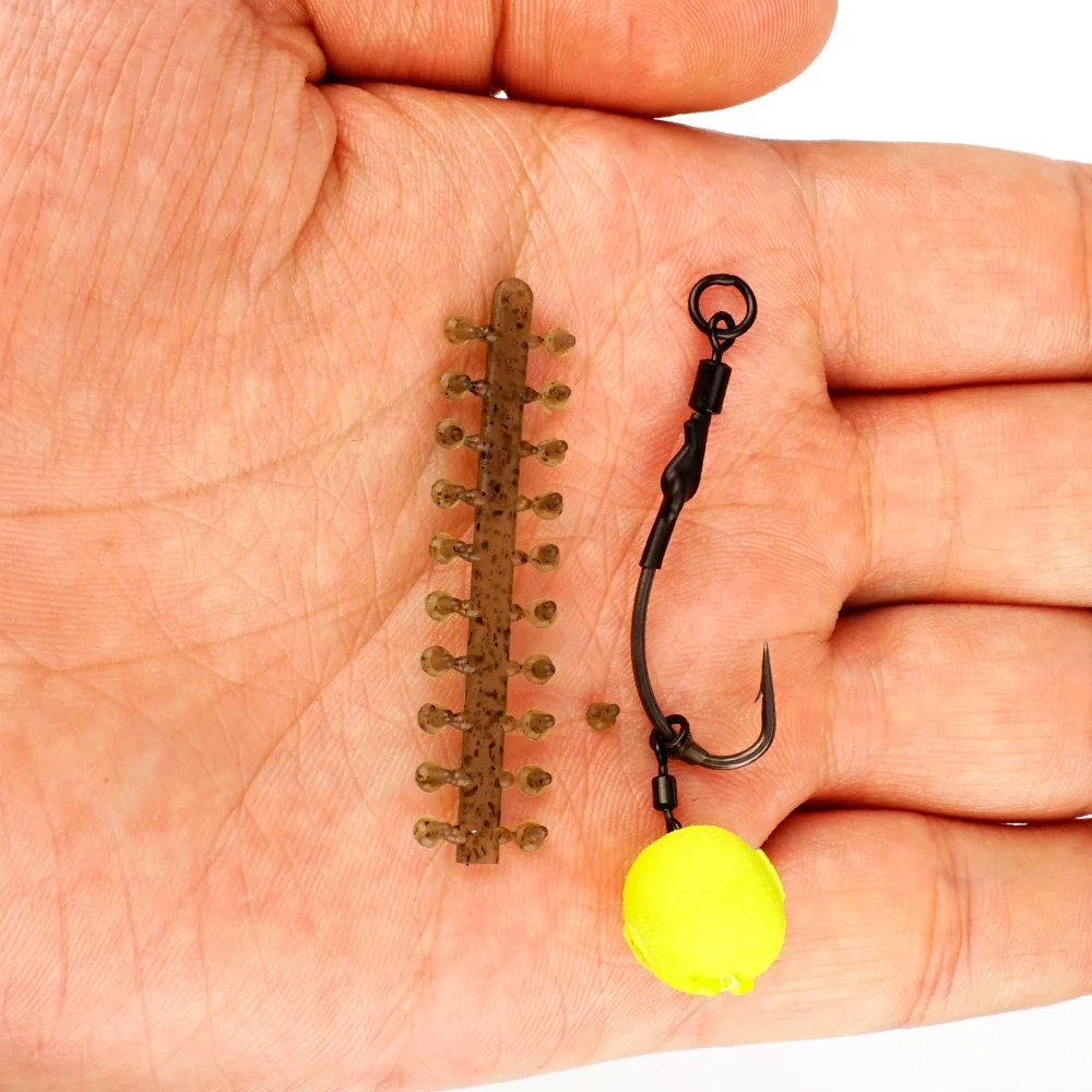 Hirisi AH039 Cuentas de Goma para Pesca de Carpa – Aparejo Completo - imagen 5