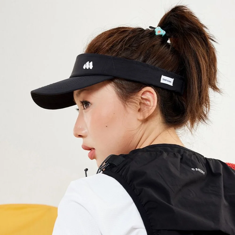 Sombrero de sol de Golf transpirable de verano protección UV protector solar ajustable sombrero de sol Casual Simple tenis sombrero correr deportes - imagen 3