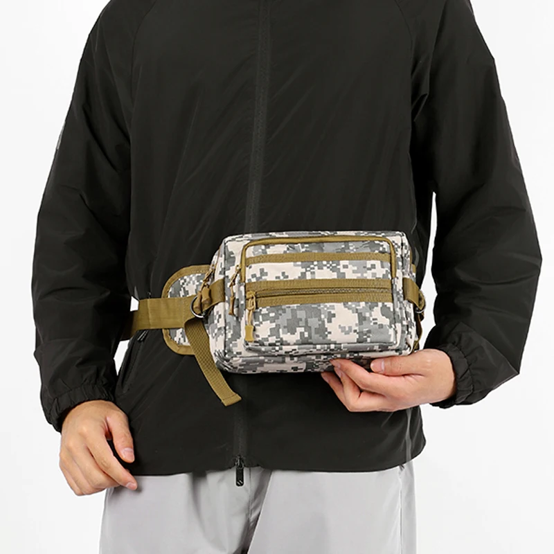 Bolsa de pecho de pesca multifunción, bolsa de cintura para Señuelos de Pesca, bolsa de almacenamiento de aparejos de pesca grande, bolso de hombro tipo bandolera para pesca al aire libre - imagen 5