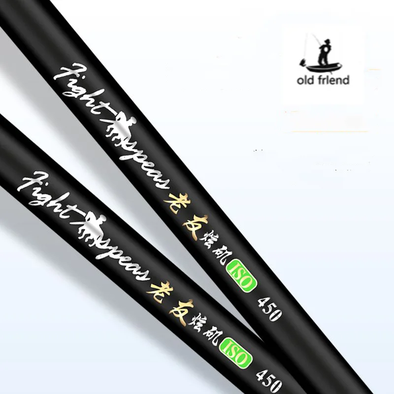 Caña de pesca en roca portátil Old friend, 4,5 m, 5,3 m, 6,0 m, caña de carpa telescópica, caña de pescar de mar, caña alimentadora de Surf de fibra de carbono, caña giratoria - imagen 3