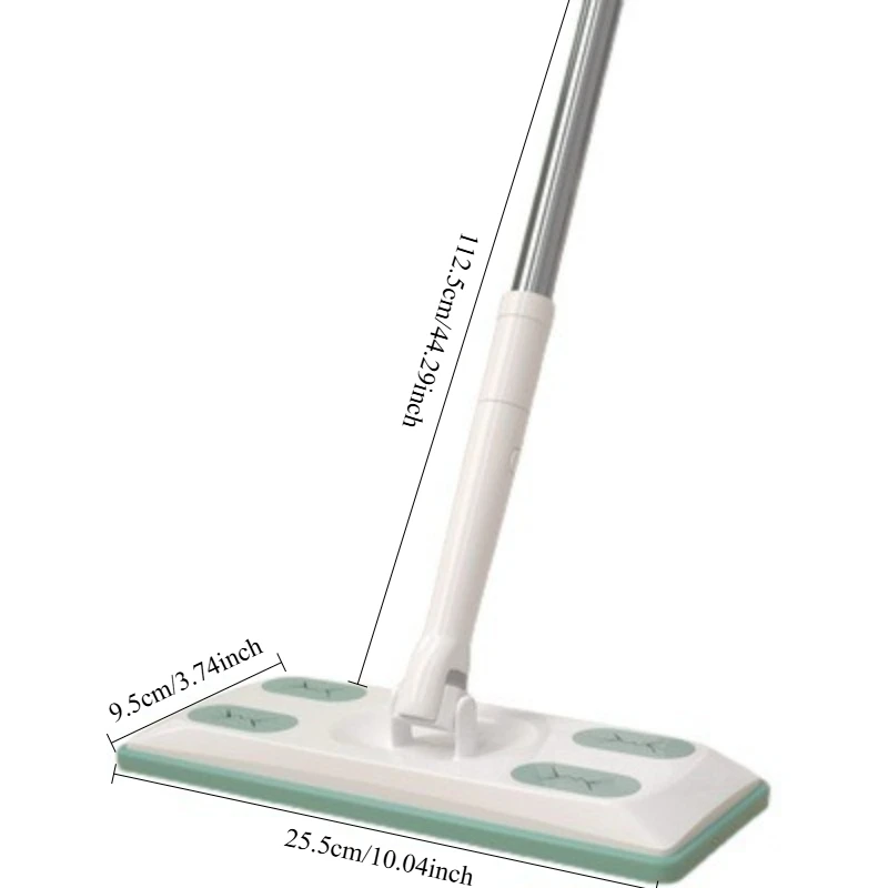Mopa Plana Retráctil con Lavado Manual – Limpieza de Suelos - imagen 2