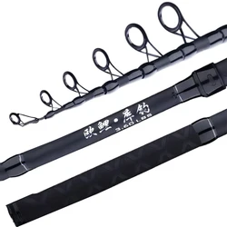 Caña de Spinning Carbono 3 Piezas – Mango EVA Agua Salada y Carpas