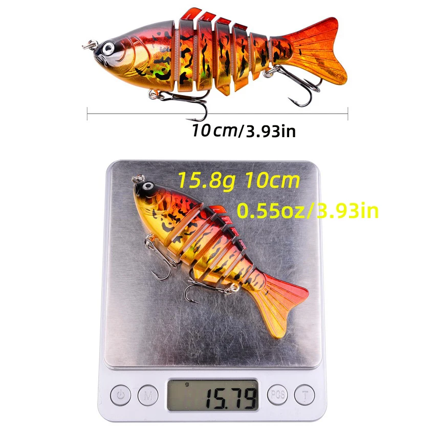 Aorace Wobbler Crankbait hundido para lubina y lucio - imagen 5