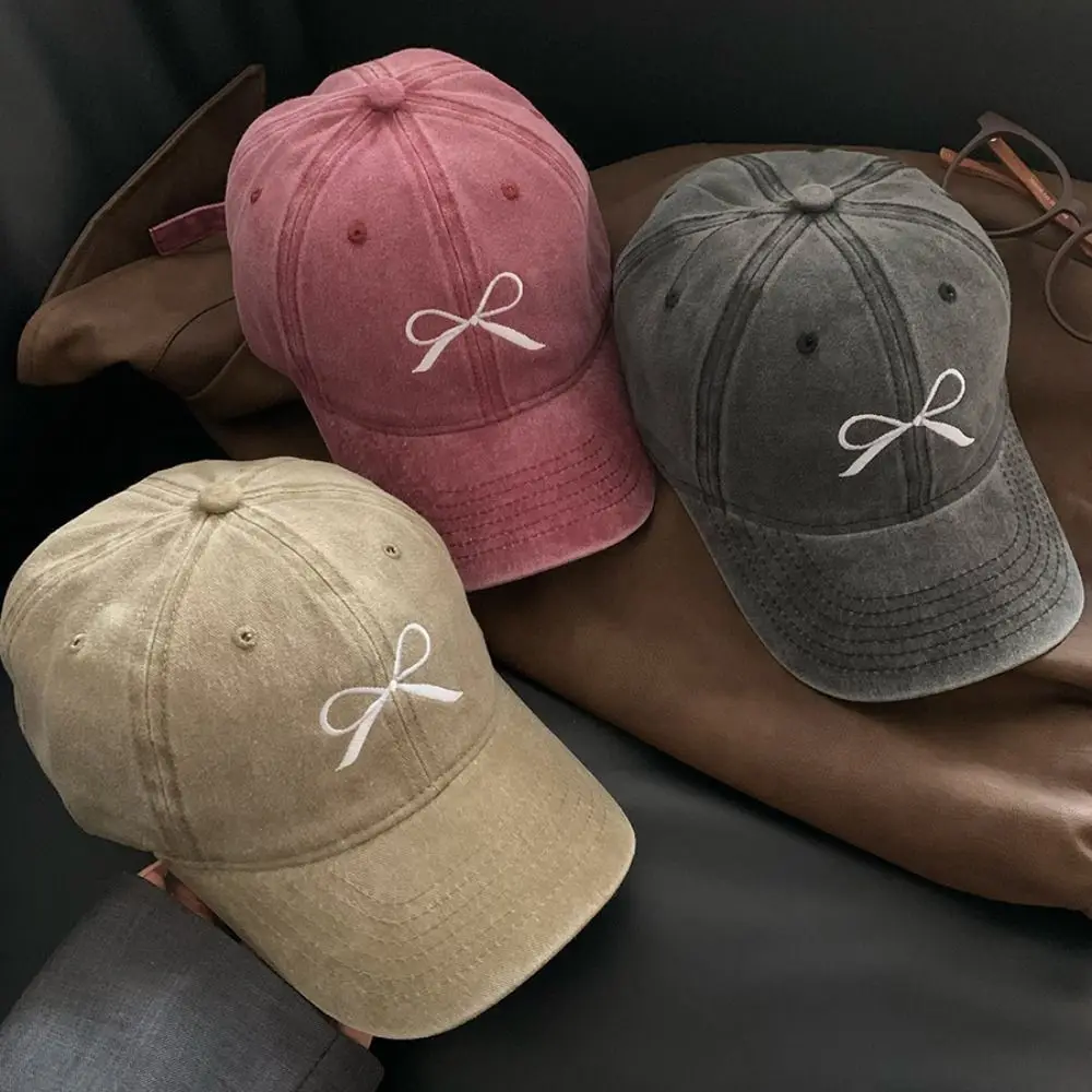 Gorra de béisbol de algodón de gran tamaño con letras lavables, gorra de lengua de pato Vintage, gorra circular de cabeza grande cómoda de estilo coreano para verano - imagen 2