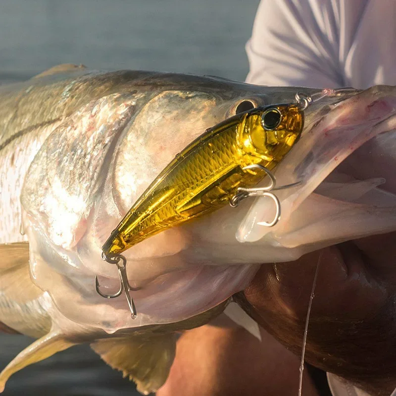 Señuelos de Pesca de lápiz que se hunden, cebo Artificial para agua salada, trucha, carpa, equipo de pesca Jerkbait, 90mm, 18g - imagen 3