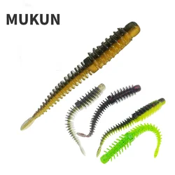 Vinilos Mukun con aroma y sales – Cebo silicona 65-75mm
