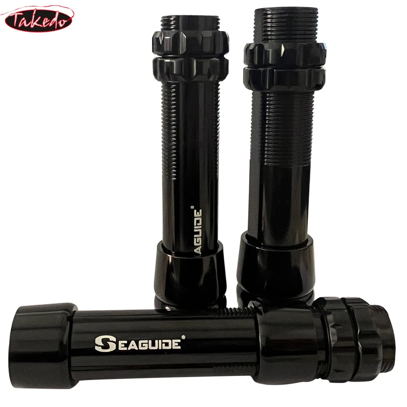 TAKEDO HBS Asiento de carrete giratorio pesado 18 #   20 #   22 #   24 #   Accesorio de caña de pescar de juego grande de construcción de caña de barco totalmente de aluminio con guía marina - imagen 3